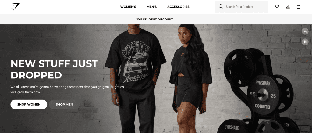 GymShark is an example of a private-label store